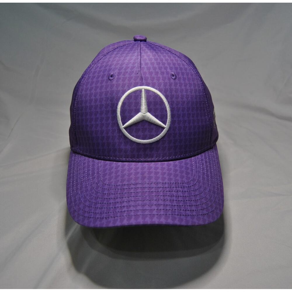 Mercedes AMG Petronas F1 Team Lewis Hamilton Purple Baseball Hat